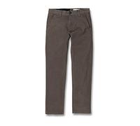 Volcom Frickin Slim Chino Pantalón, Niños, Major Brown, 26