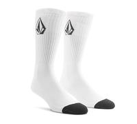 Volcom Full Stone 3Pk Calcetines, Hombre, White, Talla Única