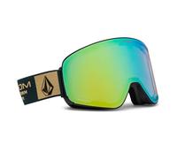 Volcom - Gafas Odyssey escarabajo/arena + lente adicional gris oscuro/dorado cromado