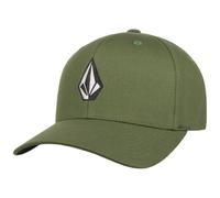 Volcom Gorra Full Stone Flexfit Hombre - Fitted Cap de Baseball Cerrado por atrás, con Visera Invierno Otoño Primavera Verano Verano/Invierno - L/XL (58-61 cm) Verde Oliva Claro