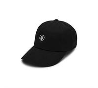 Volcom Gorro de papá de Piedra Circular béisbol, Negro, Talla única para Mujer