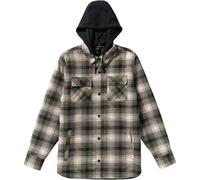 VOLCOM Kenson Ins Flannel - Hombre - Negro / Gris / Verde - talla L- modelo 2026