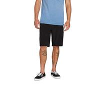Volcom Kerosene Hybrid Short Pantalones Cortos Informales, Negro, 44 para Hombre