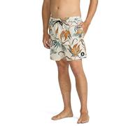 Volcom Lido Solid 16" Swim Surf Trunk Bañador para Hombre, Blanco (Dirty White), Large