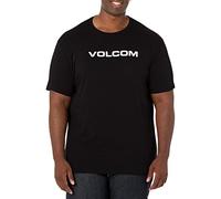 Volcom Men's Crisp Stone Short Sleeve T Shirt Black 2XL