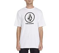 Volcom Men's Crisp Stone Short Sleeve T Shirt White L