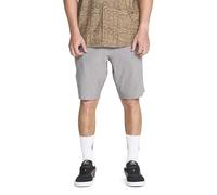 Volcom Men's Kerosene 21" Hybrid Chino Shorts, Heather Grey, 31