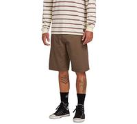Volcom Men's Vmonty Chino Shorts, Mushroom, 34