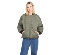 Volcom Mille - Chaqueta acolchada ligera con cremallera para mujer