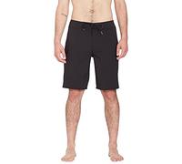 Volcom Mod Tech 20" Boardshort Swim Trunk Pantalones Cortos, Negro, 48 para Hombre