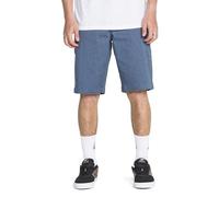 Volcom Vmonty Stretch Short Pantalones Cortos, Heather Azul, 33W para Hombre