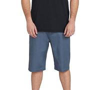 Volcom Vmonty Stretch 22 Pantalones Cortos, Heather Azul, 42 para Hombre