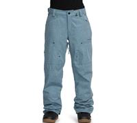 Volcom - Pantalones de esquí mujer - Pollock Pant W Denim para Mujer - Talla S - Azul Azul S