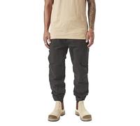 Volcom Pantalones de puño calibrador para hombre, Negro -, 36