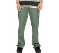 Volcom - Pantalones - Frickin Modern Stretch Pant Light Olive - Talla 34 - Caqui Caqui 34