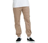 Volcom - Pantalones - Frickin Slim Jogger Khaki - Talla L - Beige Beige L