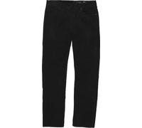 Volcom - Pantalones - Solver 5 Pocket Corduroy Pant Black de Algodón - Talla 31 US - Negro Negro 31 US