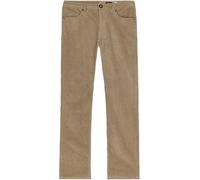Volcom - Pantalones - Solver 5 Pocket Corduroy Pant Brindle de Algodón - Talla 31 US - Beige Beige 31 US