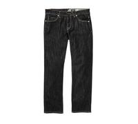 Volcom Pantalones Vaqueros Solver para Hombre, 30 W/30 L, Enjuague - Nuevo, 30W x 30L