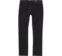 Volcom - Pantalones - Vorta Denim Black Out de Algodón - Talla 34 US - Negro Negro 34 US