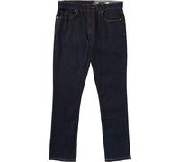 Volcom - Pantalones - Vorta Denim Rinse de Algodón - Talla 34 US - Azul marino Azul marino 34 US