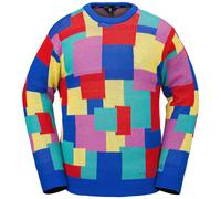 Volcom Ravelson Suéter Herren-Strickpullover Sudadera Multi Colorido Nuevo