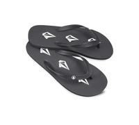 Volcom Sandalia Rocker para hombre, Stoney Black-new, 43 EU