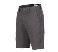 Volcom Short frckn mdrn Strch Sht, Hombre, Short Frckn Mdrn Strch Sht, Gris Oscuro Jaspeado, 38