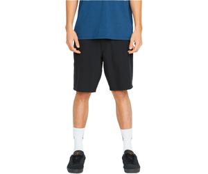 Volcom - Shorts de protección - Frickin Cross Shred Short Hybrid 20" Black - Talla 30 US - Negro Negro 30 US