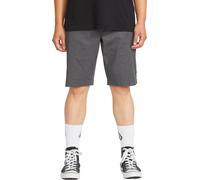 Volcom - Shorts de protección - Frickin Modern Stretch Short 21 Charcoal Heather - Talla 36 US - Gris Gris 36 US