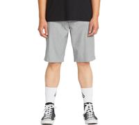 Volcom - Shorts de protección - Frickin Modern Stretch Short 21 Grey - Talla 33 US - Gris Gris 33 US