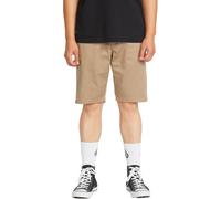 Volcom - Shorts de protección - Frickin Modern Stretch Short 21 Khaki - Talla 32 US - Caqui Caqui 32 US