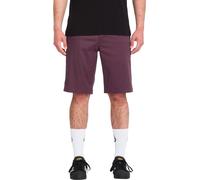 Volcom - Shorts de protección - Frickin Modern Stretch Short 21 Pistol Punch - Talla 31 US - Púrpura Púrpura 31 US