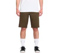Volcom - Shorts de protección - Frickin Modern Stretch Short 21 Sage Leaf - Talla 34 US - Verde Verde 34 US