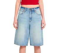Volcom - Shorts Mujer - Beeggy Denim Short Dusty Blue Wash para Mujer - Talla 27 US - Azul Azul 27 US