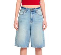 Volcom - Shorts Mujer - Beeggy Denim Short Dusty Blue Wash para Mujer - Talla 28 US - Azul Azul 28 US