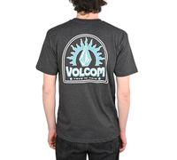 Volcom Solstice Camiseta Manga Corta Algodón Negro Jaspeado