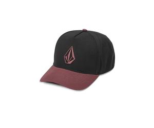 Volcom Sombrero ajustable de piedra en relieve - Merlot