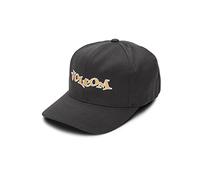 Volcom Sombrero Demo Ajustable Gorra de béisbol, Negro Lavado, Talla única para Hombre