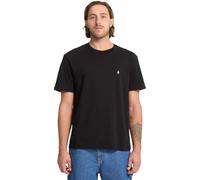 Volcom Stone Blanks Basics SS - Camiseta, Negro, L