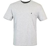 Volcom Stone Blanks Camiseta para hombre (Heather Grey, S), gris, S