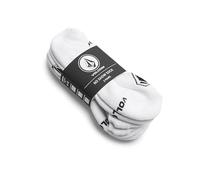 Volcom Stones Nshw Sock 3Pk Calcetines, Hombre, White, Talla Única