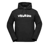 Volcom Sudadera con Capucha Essential de Forro Polar con Capucha para Hombre, Negro S5, L