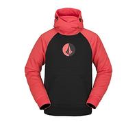 Volcom Sudadera con Capucha, Hydro Riding Hoodie, Orange Shock, L