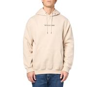 Volcom Sudadera de Forro Polar Stone para Hombre, Polvo Jaspeado, Small