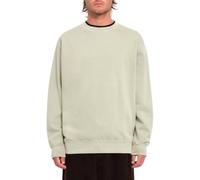 Volcom - Sudadera Single Stone PW Crew Green Tea para hombre - Talla XL - Verde