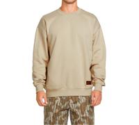 Volcom - Sudaderas - Operators Crew Light Khaki - Talla L - Beige Beige L