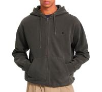 Volcom - Sudaderas - Single Stone Pw Zip Rinsed Black de Algodón - Talla M - Gris Gris M