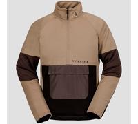 VOLCOM Tech Fleece P/o - Hombre - Marrón / Negro - talla M- modelo 2024