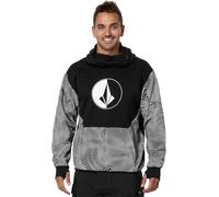 Volcom Usst Hydro Riding - Sudadera con Capucha para Hombre, Estampado Negro S5, L